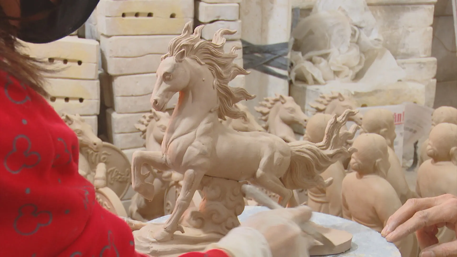 Làng nghề Hà Nội vào vụ Tết